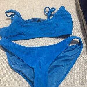 Triangl Swimwear Vibrant Blue Bikini Set